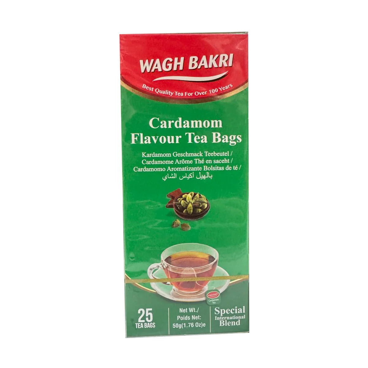 Wagh Bakri Cardamom Tea Bags