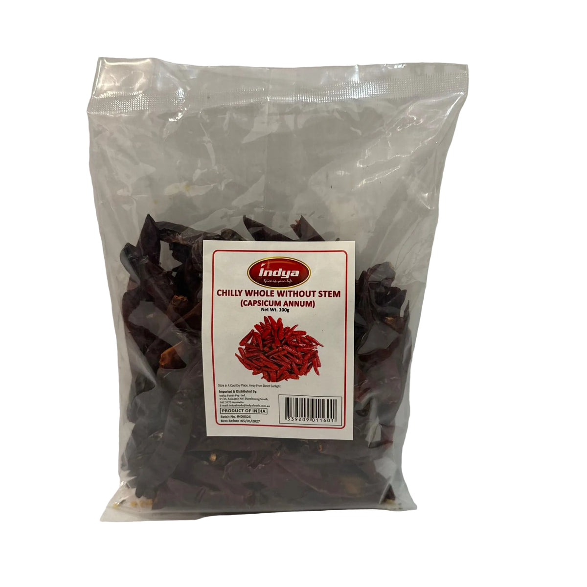 Indya Red Chilli Whole