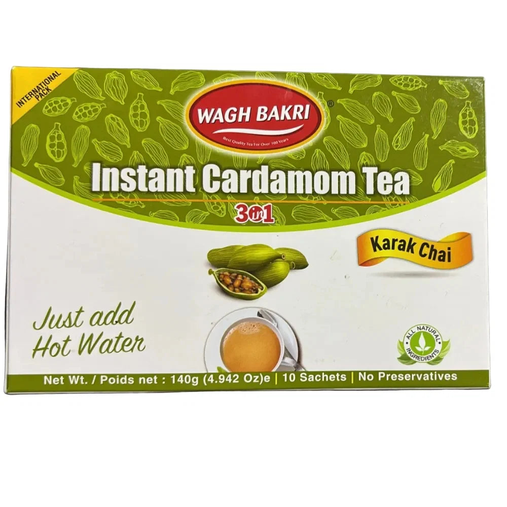 Wagh Bakri Cardamom Instant Tea Bags