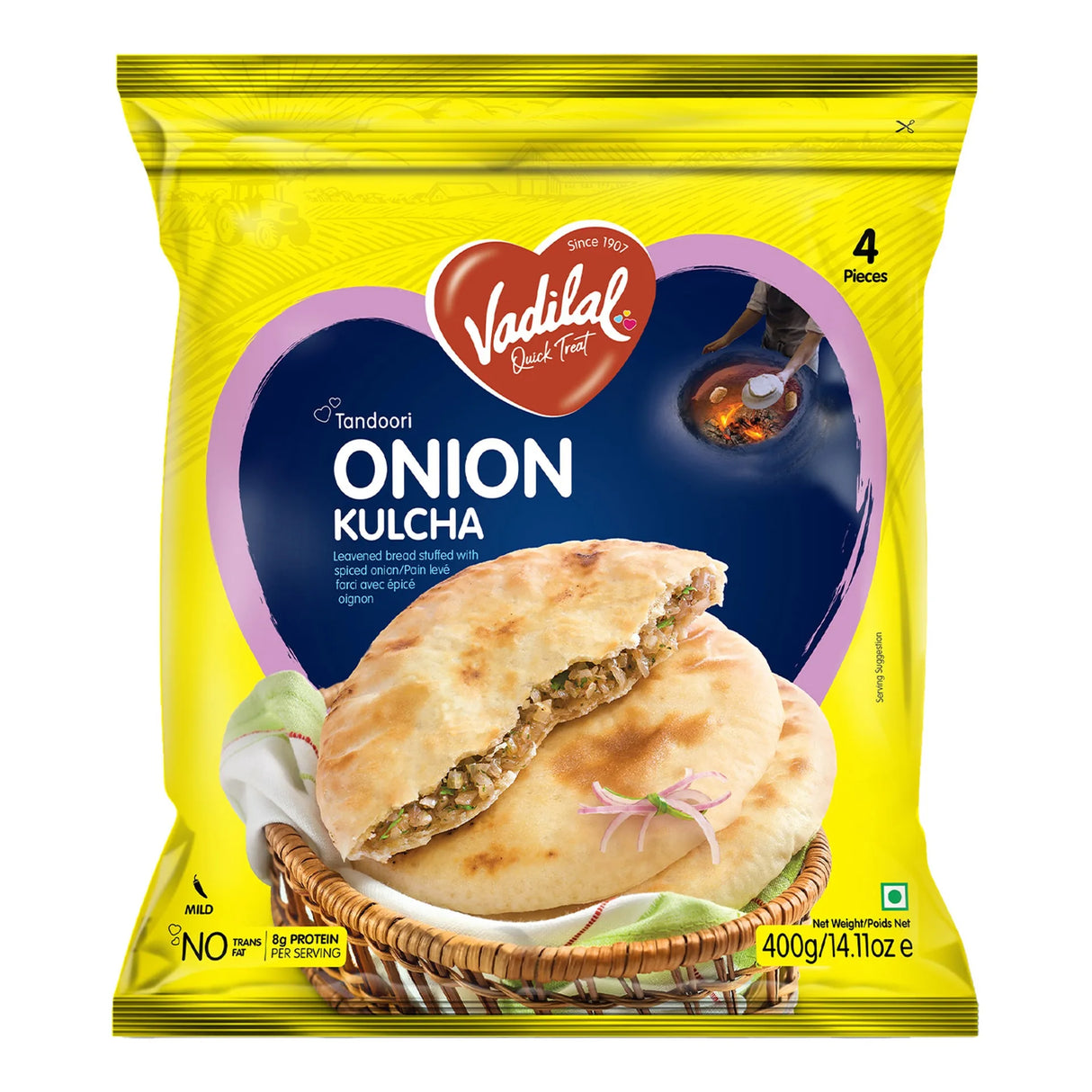 Vadilal Onion Kulcha