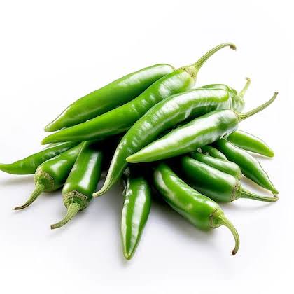 Fresh Green Chillies