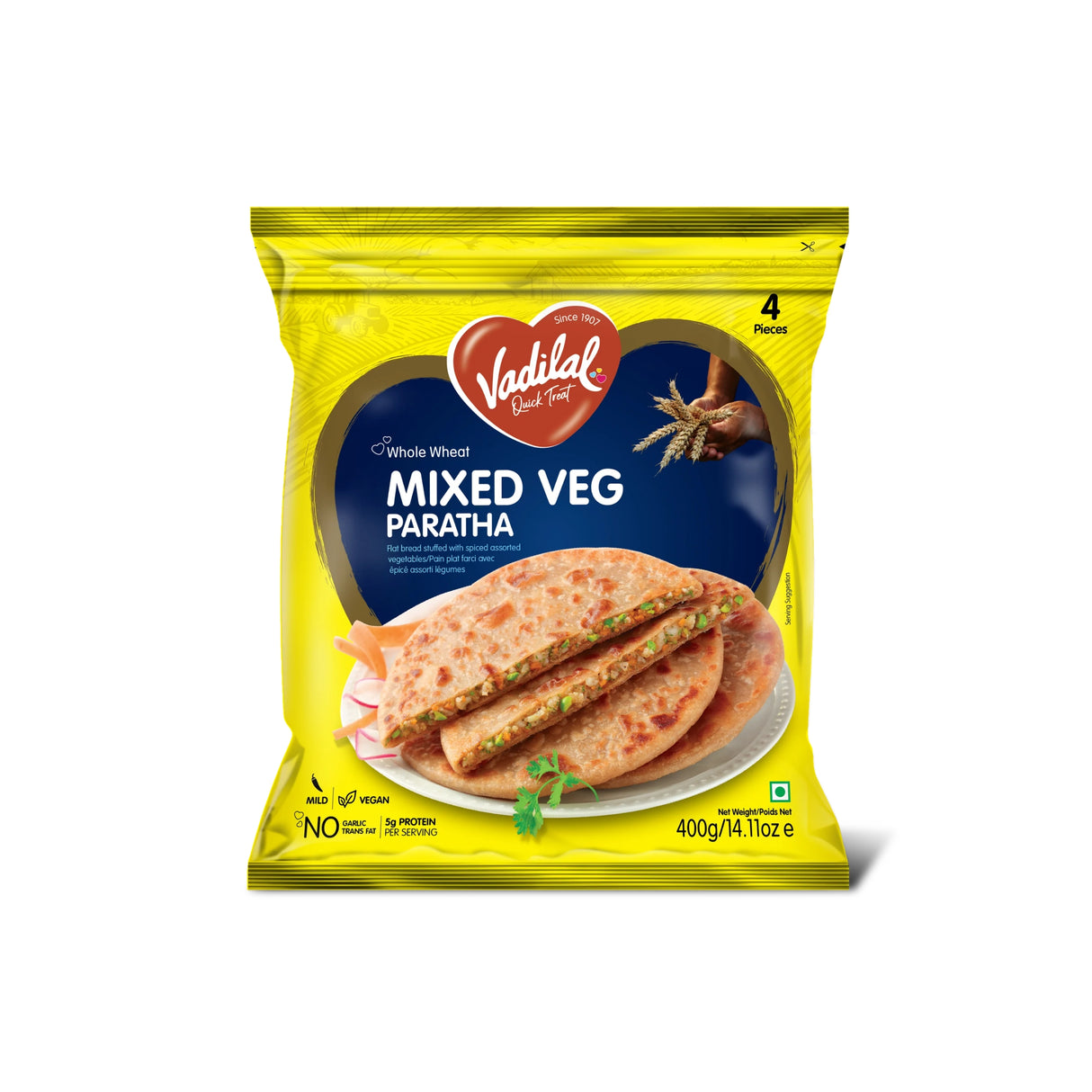 Vadilal Mix Veg Paratha