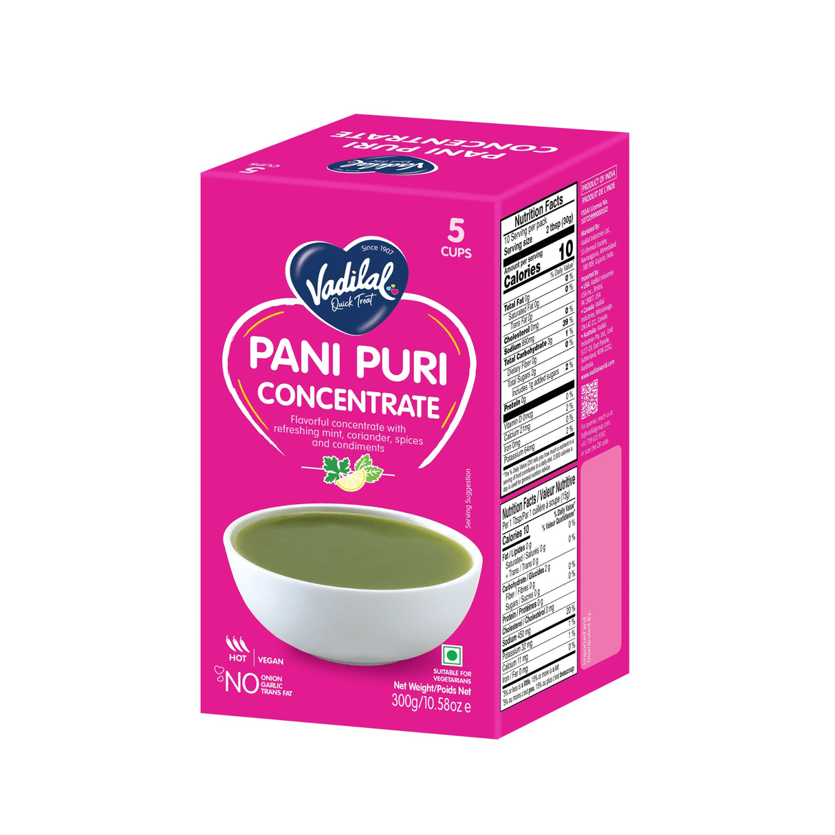 Vadilal Panipuri Concentrate