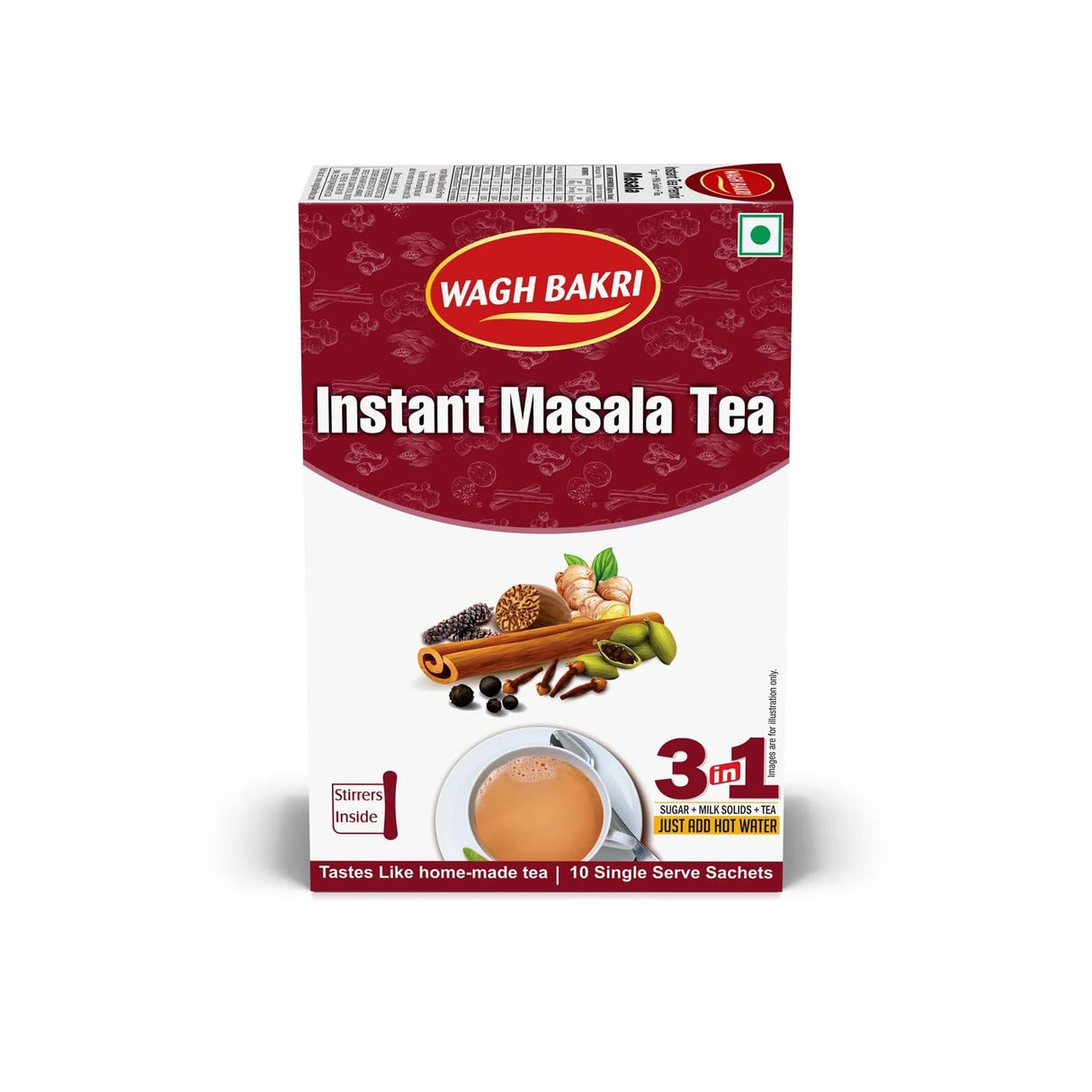 Wagh Bakri Masala Instant Tea Bags