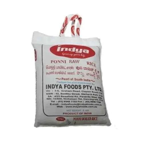 Indya Ponni Raw Rice