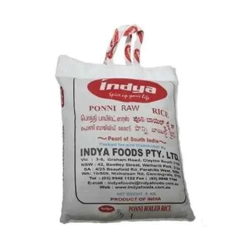 Indya Ponni Raw Rice