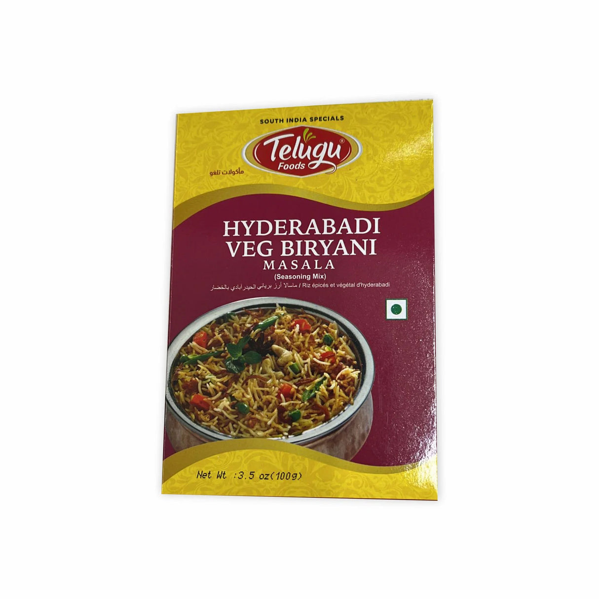 Telugu Foods Hyderabadi Veg Biryani Masala