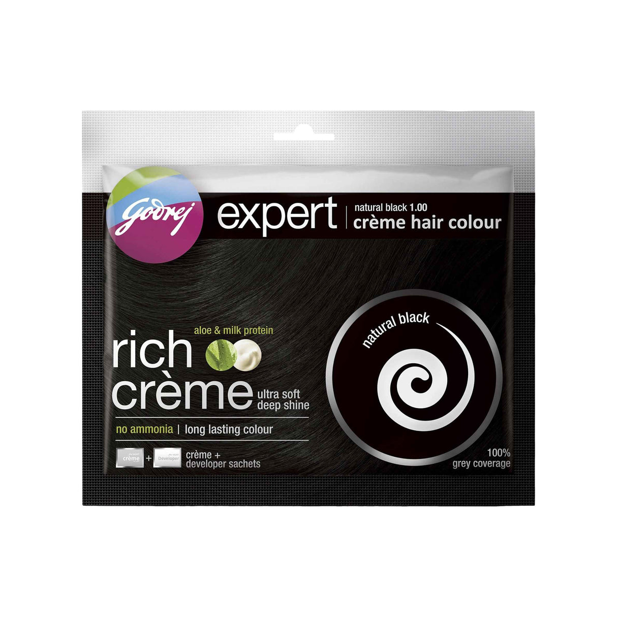 Godrej Hair Creme Natural Black