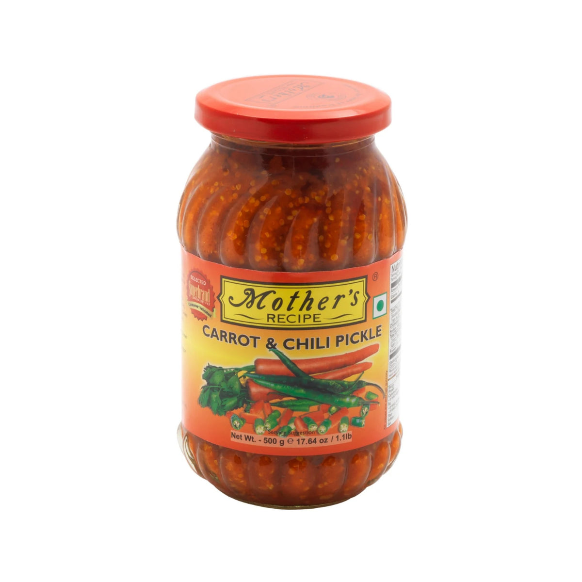 Mother's Carrot & Chilli Pickle